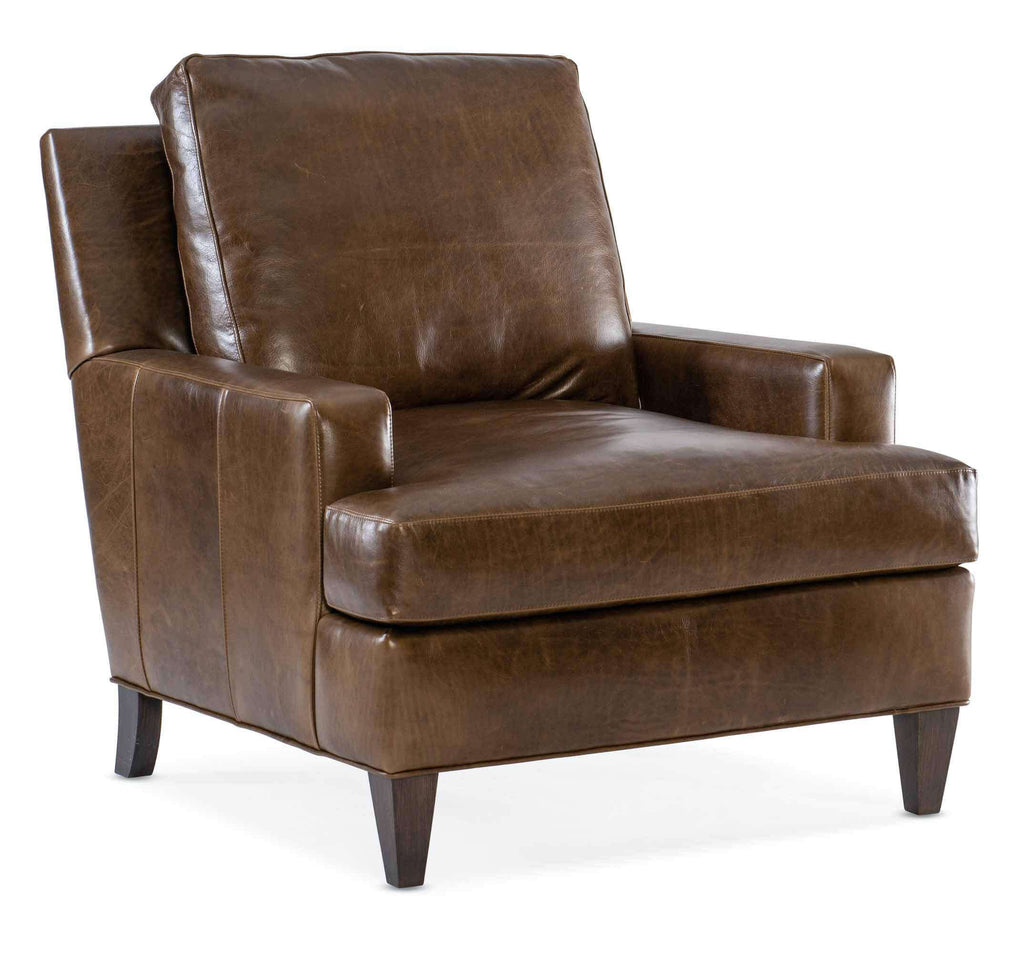 Barker Leather Chair | American Heritage | Wellington's Fine Leather Furniture