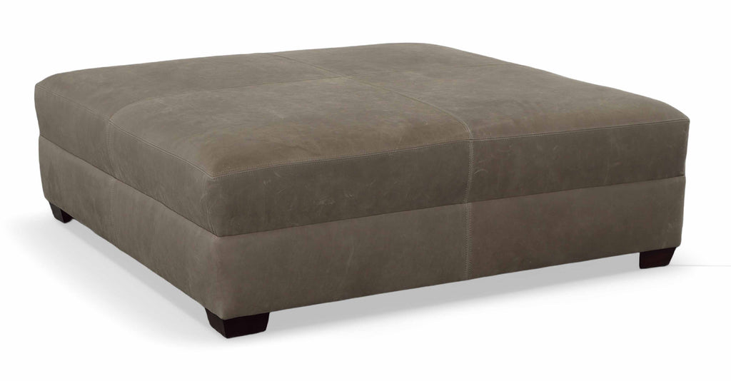 Melrose Leather Ottoman | American Tradition | Wellington's Fine Leather Furniture