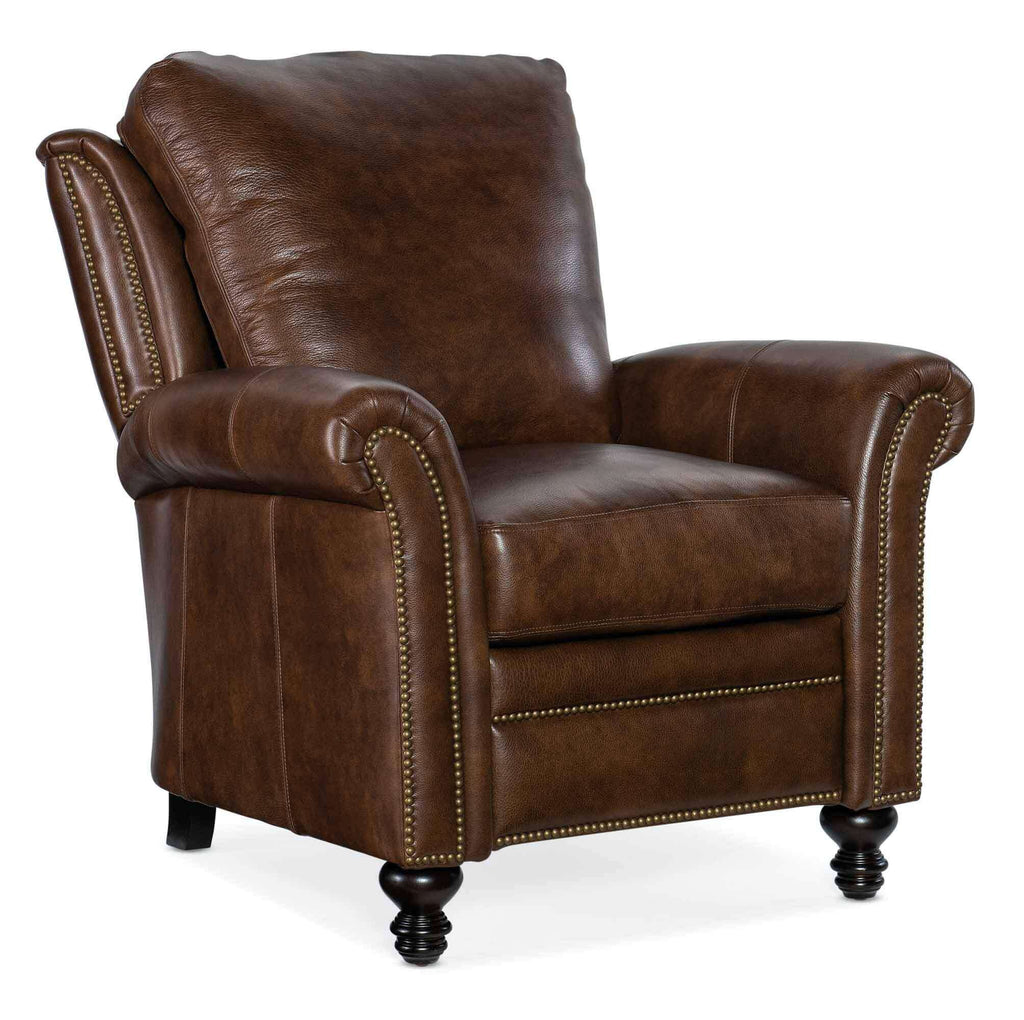 Richardson Leather Recliner | American Heritage | Wellington's Fine Leather Furniture