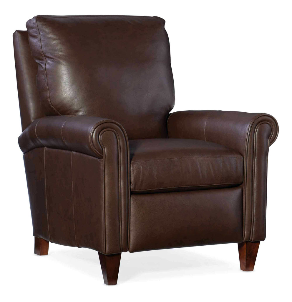 Haskins Leather Recliner | American Heritage | Wellington's Fine Leather Furniture