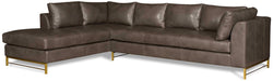 Ansley Leather Sectional | American Heirloom | Wellington's Fine Leather Furniture