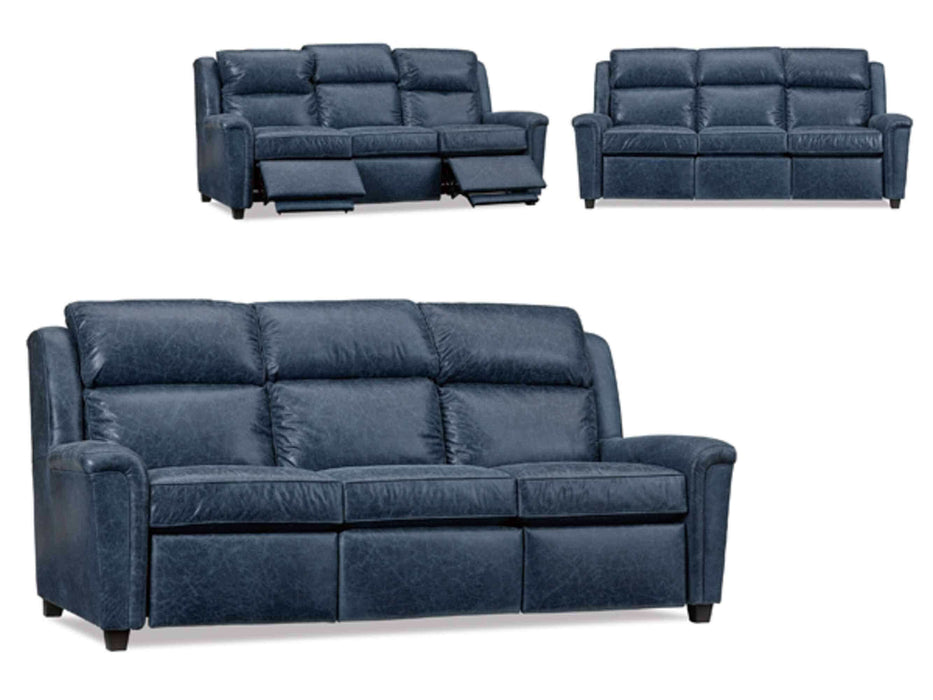 Ralph Leather Power Reclining Sofa With Articulating Headrest
