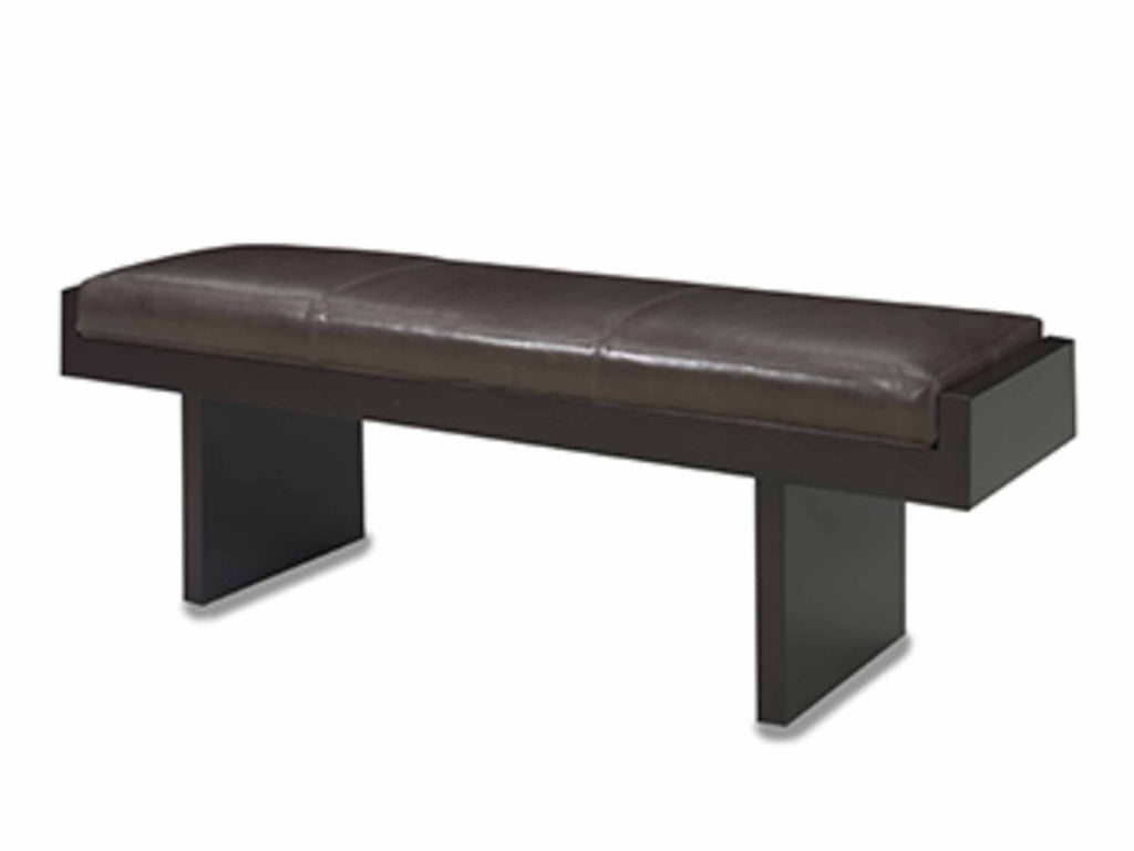 Soho Leather Bench | American Heirloom | Wellington's Fine Leather Furniture