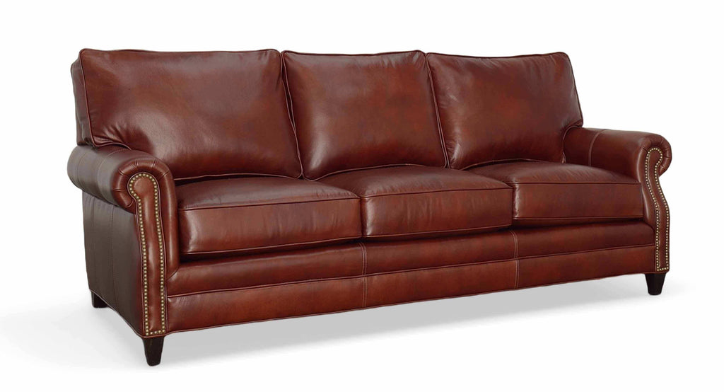 Conway Leather Sofa | American Tradition | Wellington's Fine Leather Furniture