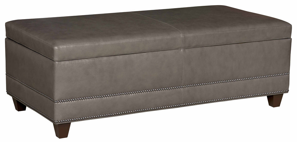 Lillian Leather Bench | American Heirloom | Wellington's Fine Leather Furniture