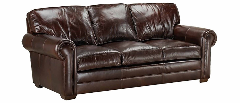 Kahne Leather Loveseat | American Tradition | Wellington's Fine Leather Furniture