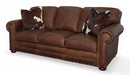 Isenhour Leather Sofa | American Tradition | Wellington's Fine Leather Furniture