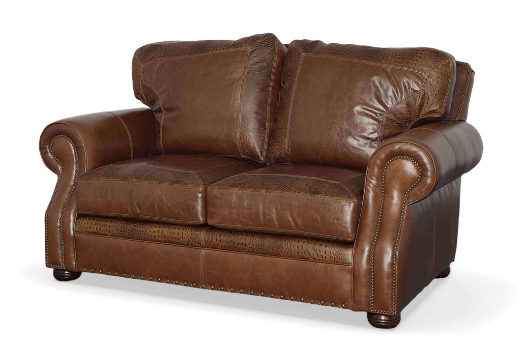 Sebastian Leather Loveseat | American Tradition | Wellington's Fine Leather Furniture