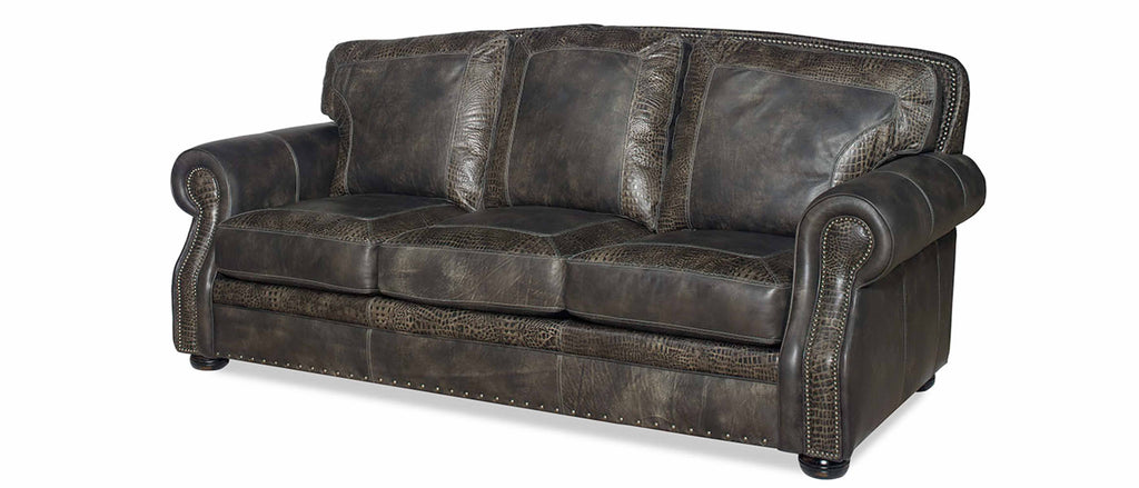 Sebastian Leather Sofa | American Tradition | Wellington's Fine Leather Furniture