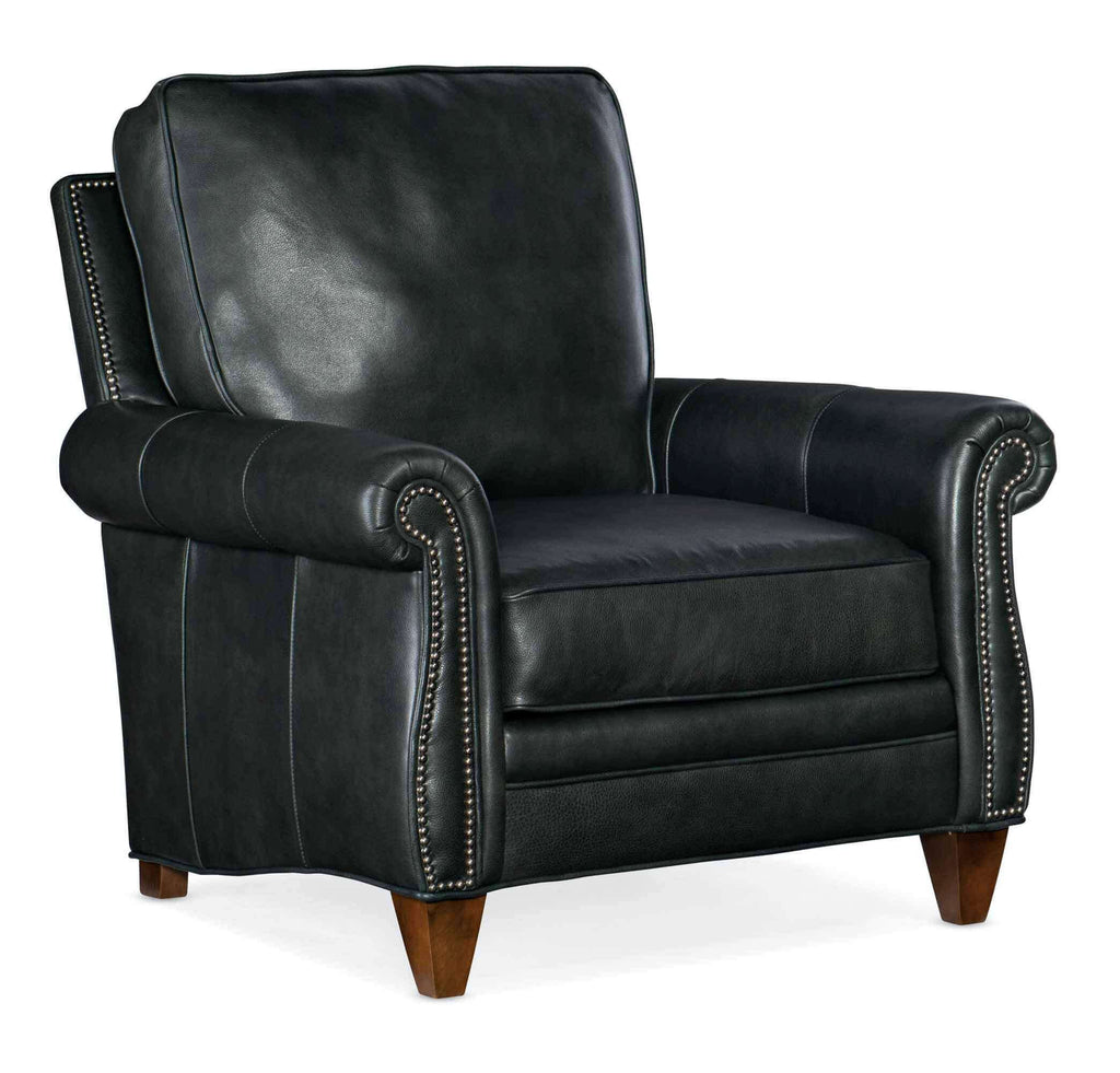 Reddish Leather Chair | American Heritage | Wellington's Fine Leather Furniture