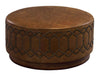 Brigham Leather Ottoman | American Luxury | Wellington's Fine Leather Furniture