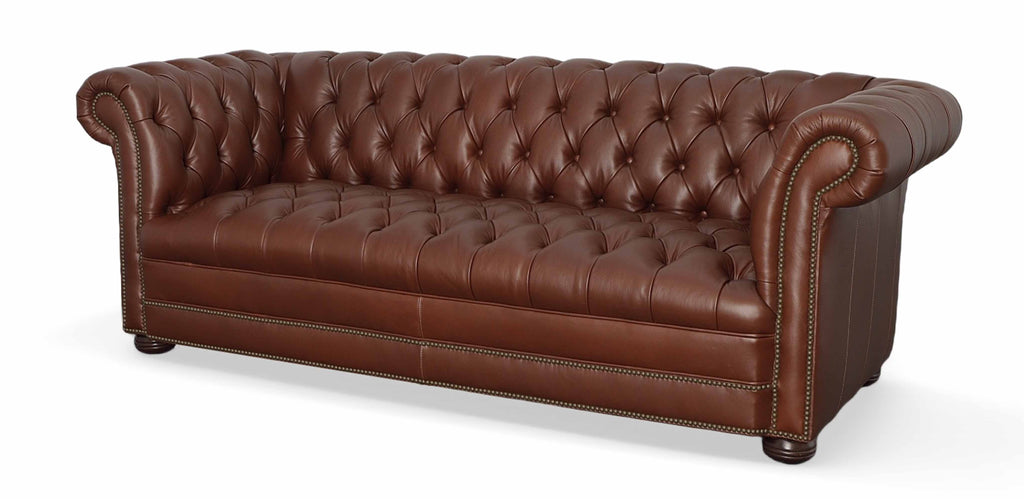 Bonnie Leather Loveseat | American Tradition | Wellington's Fine Leather Furniture