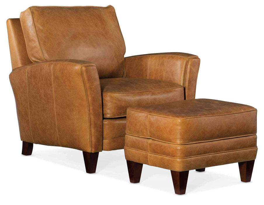 Zion Leather Chair | American Heritage | Wellington's Fine Leather Furniture