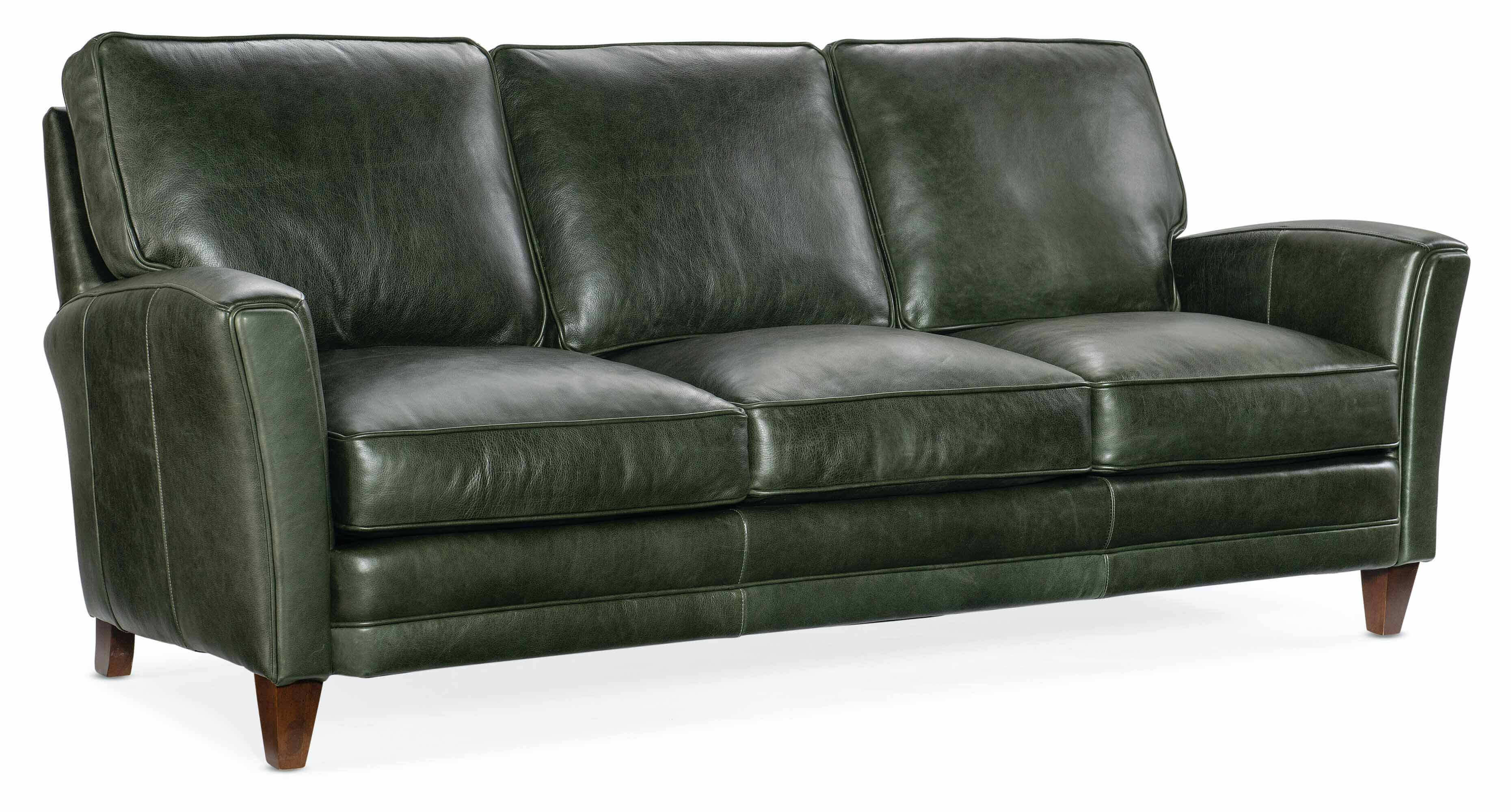 Zion Leather Sofa | American Heritage | Wellington's Fine Leather Furniture