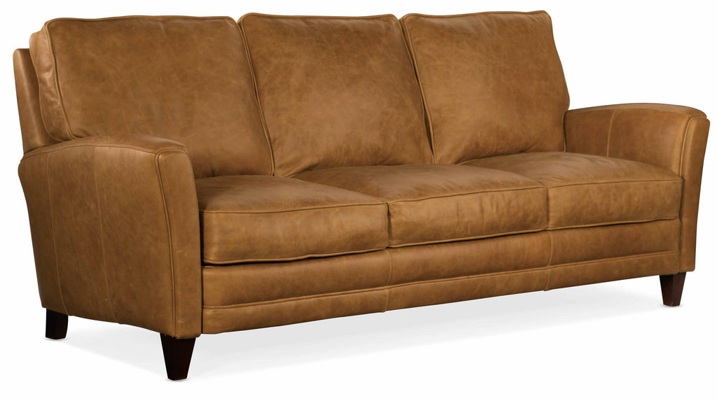 Zion Leather Sofa | American Heritage | Wellington's Fine Leather Furniture