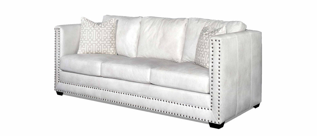 Spade Leather Sofa | American Tradition | Wellington's Fine Leather Furniture