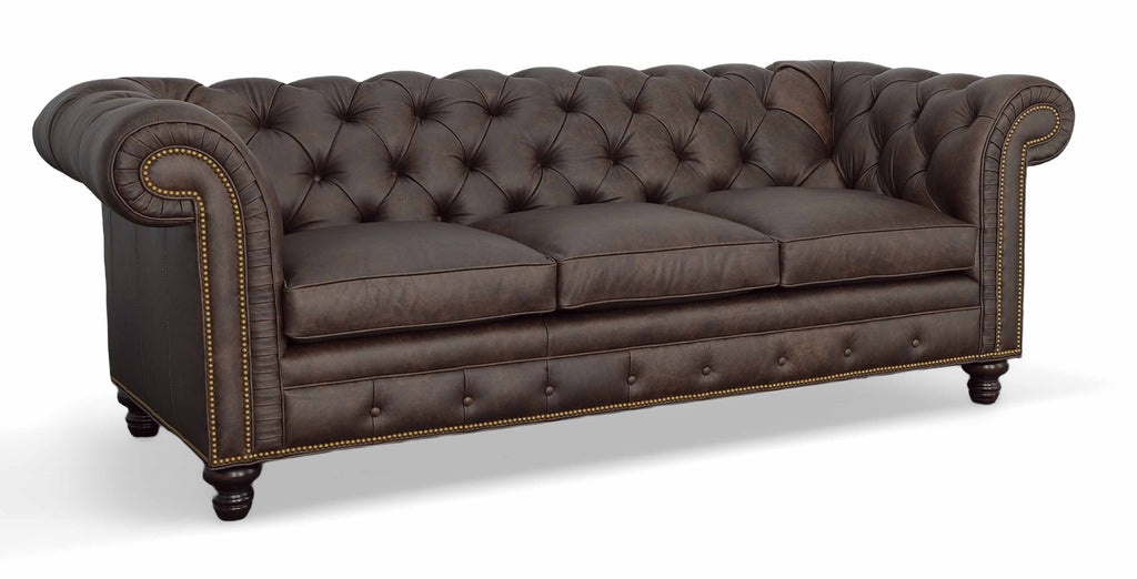 Fredrick Leather Loveseat | American Tradition | Wellington's Fine Leather Furniture