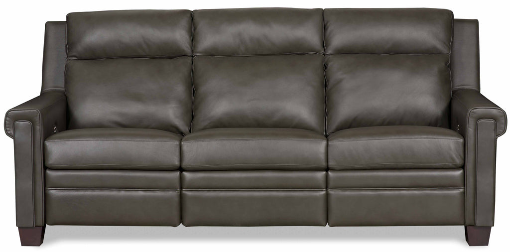 Whitley Leather Power Reclining Sofa With Articulating Headrest | American Heirloom | Wellington's Fine Leather Furniture