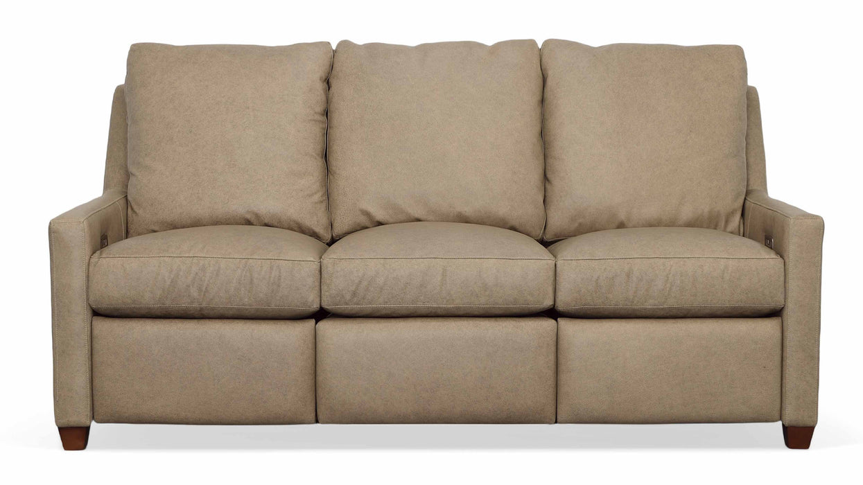 Rolls Leather Power Reclining Sofa With Articulating Headrest