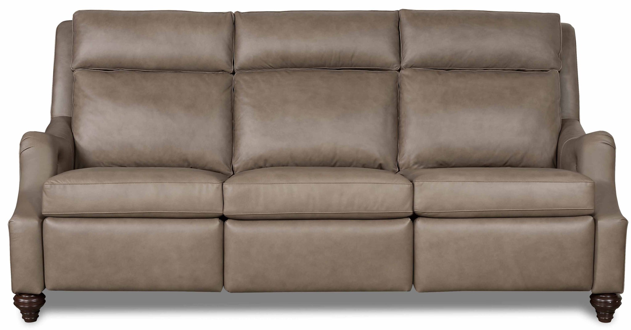 Abigail Leather Power Reclining Sofa With Articulating Headrest | American Heirloom | Wellington's Fine Leather Furniture