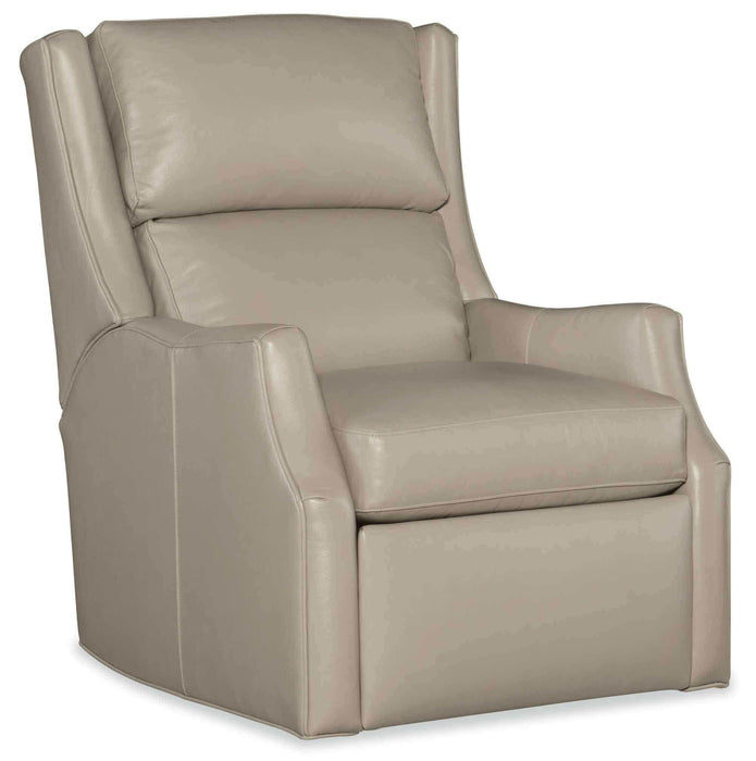 Thomas Leather Wall Hugger Power Recliner With Articulating Headrest | American Heritage | Wellington's Fine Leather Furniture
