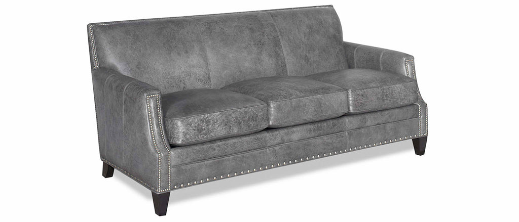 Mills Leather Sofa | American Tradition | Wellington's Fine Leather Furniture