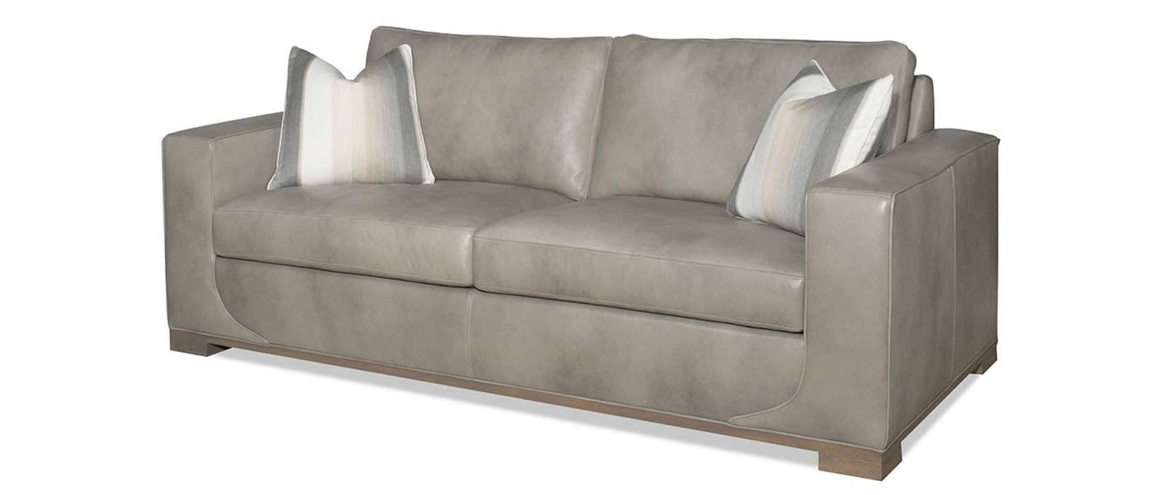 Maybank Leather Queen Size Sofa Sleeper | American Tradition | Wellington's Fine Leather Furniture