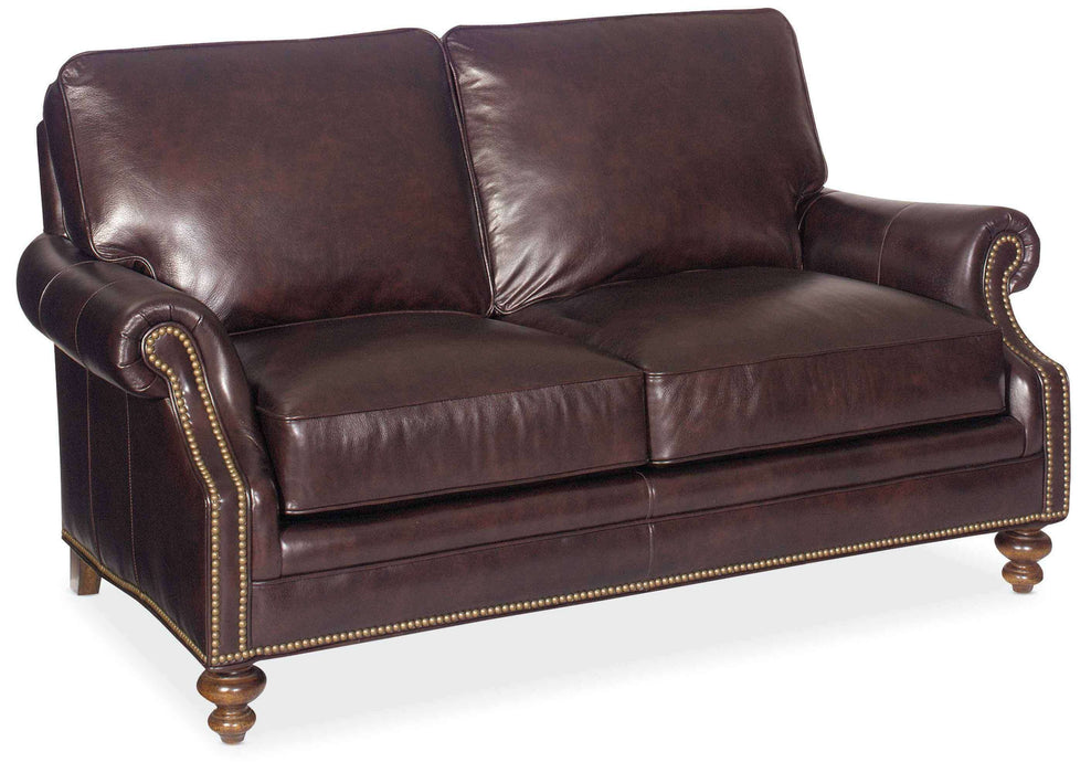 West Haven Leather Loveseat
