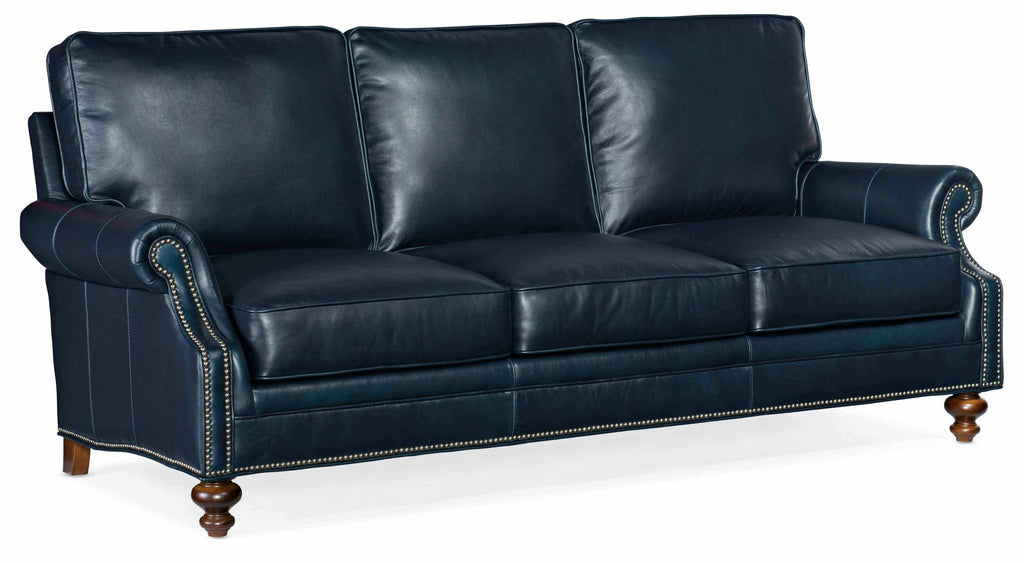 West Haven Leather Sofa | American Heritage | Wellington's Fine Leather Furniture