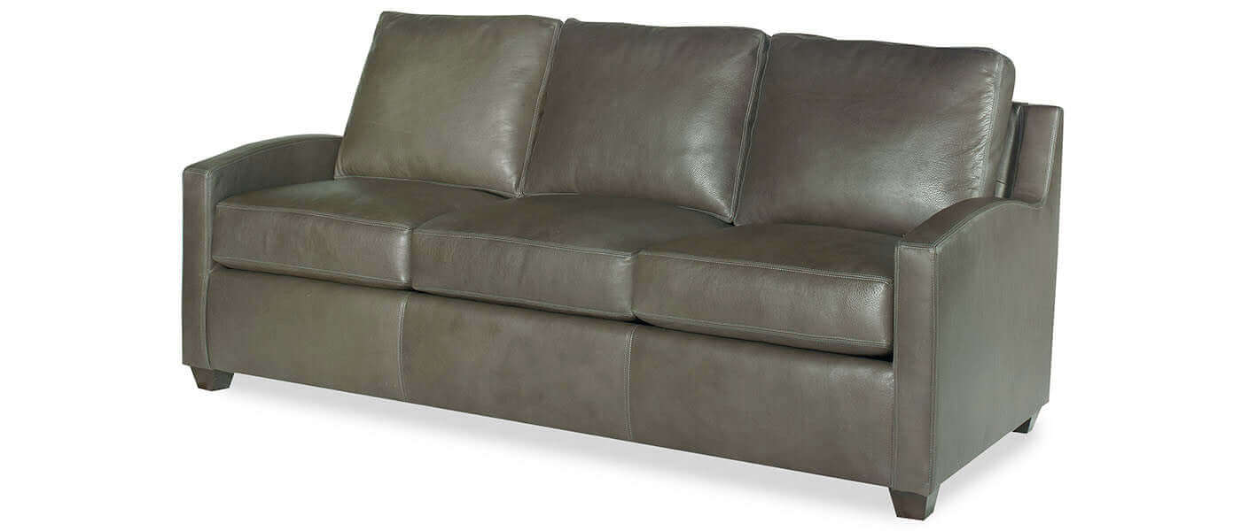 Canterbury Leather Queen Size Sofa Sleeper