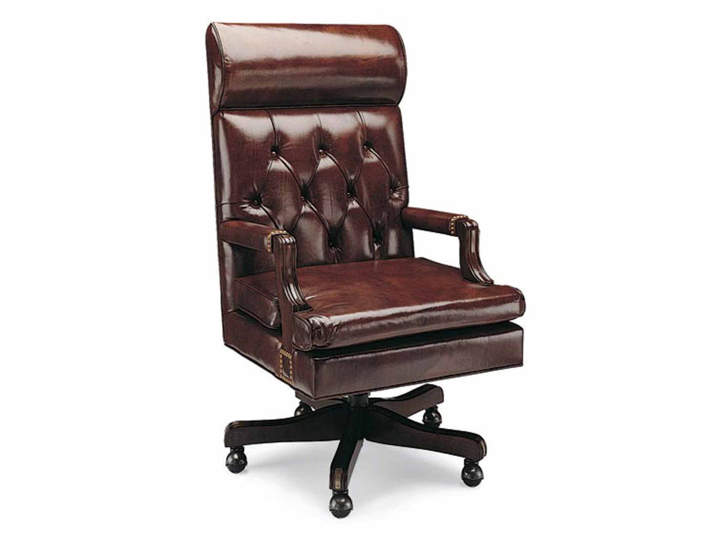 Judges Leather Executive Chair (Swivel Tilt) | American Luxury | Wellington's Fine Leather Furniture