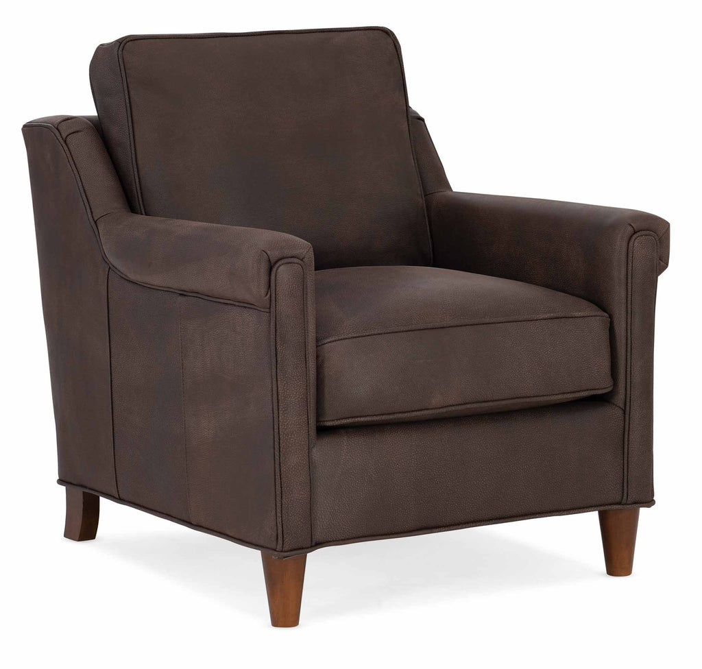 Finley Leather Chair | American Heritage | Wellington's Fine Leather Furniture