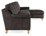 Finley Leather Sectional | American Heritage | Wellington's Fine Leather Furniture