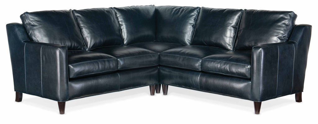 Melville Leather Sectional | American Heritage | Wellington's Fine Leather Furniture