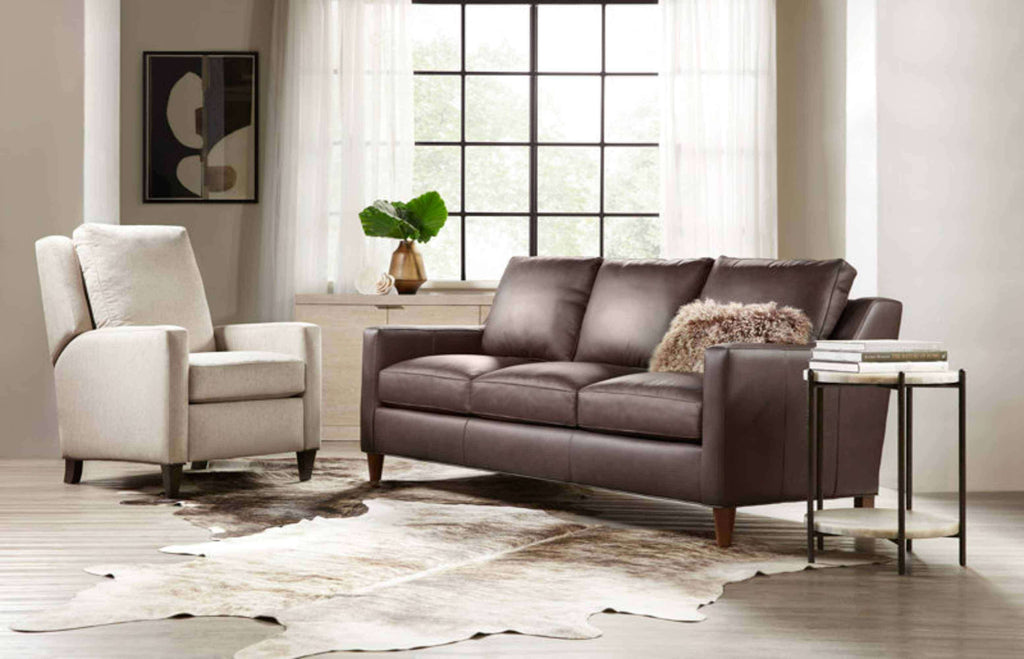 Melville Leather Sofa | American Heritage | Wellington's Fine Leather Furniture