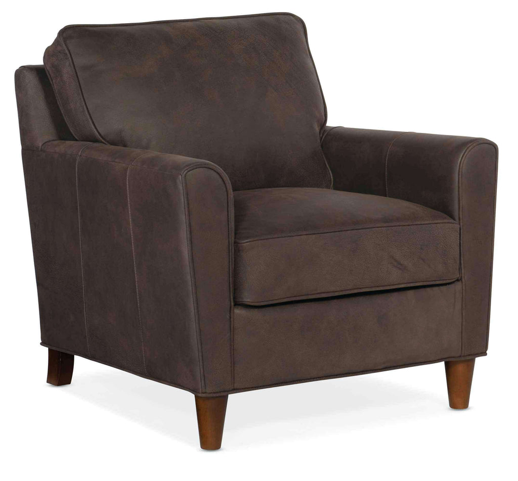 Manning Leather Chair | American Heritage | Wellington's Fine Leather Furniture