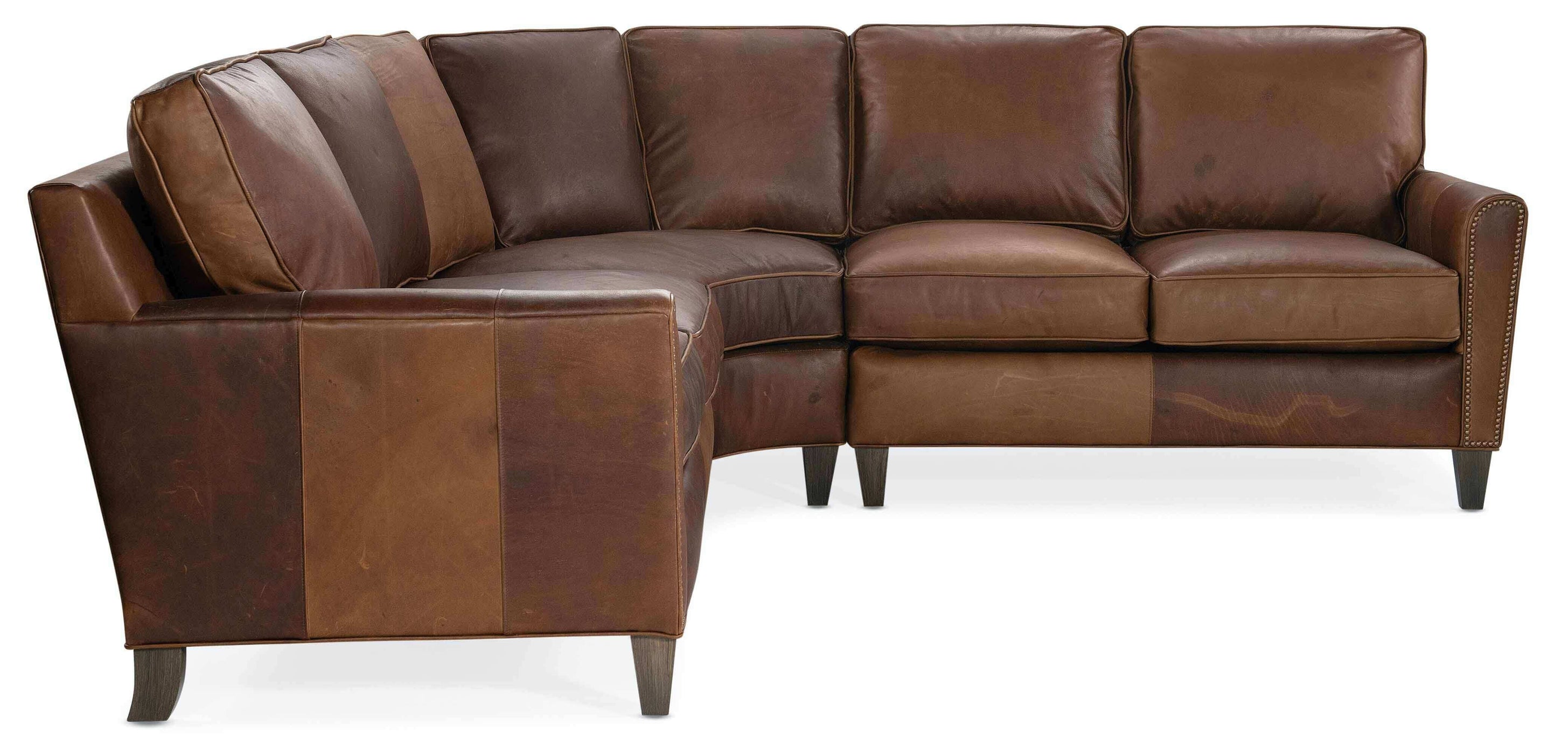 Bradington Young Manning Leather Sectional