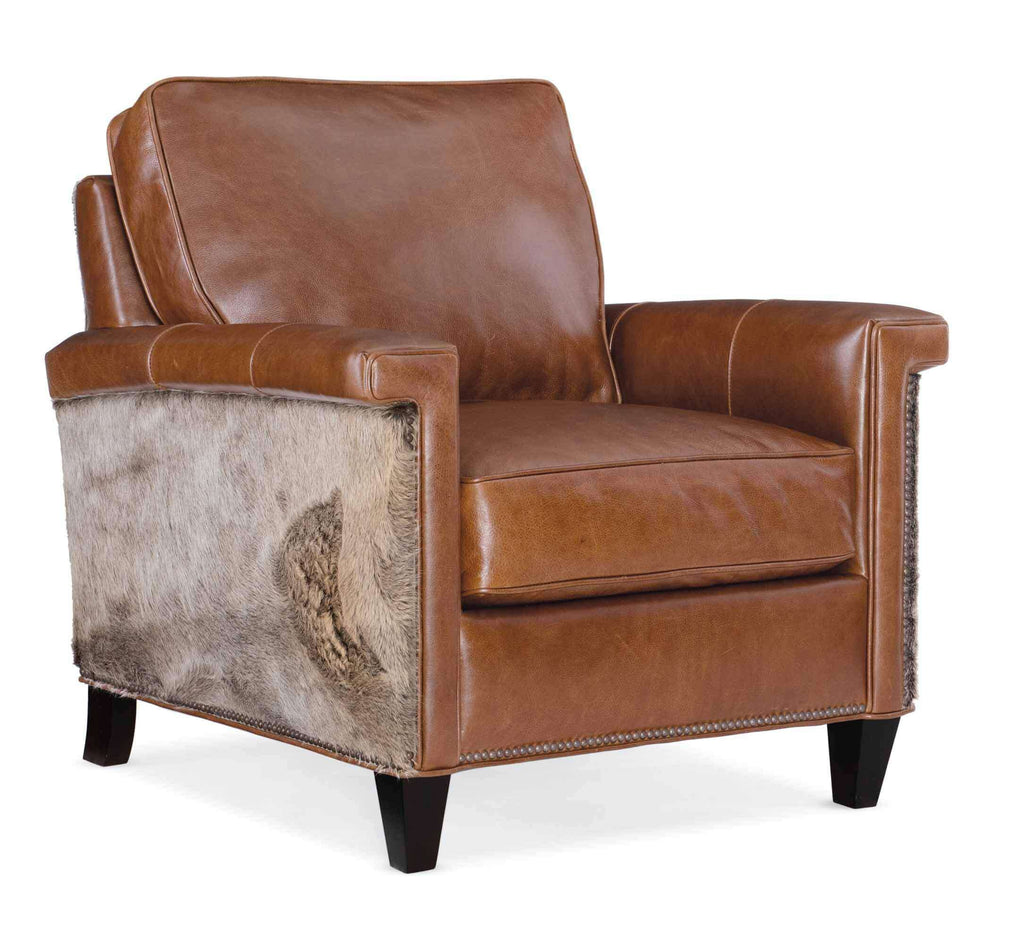 Mallory Leather Chair | American Heritage | Wellington's Fine Leather Furniture