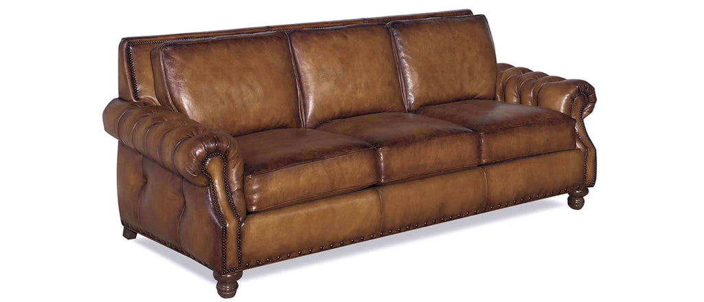 Beverly Leather Sofa | American Tradition | Wellington's Fine Leather Furniture