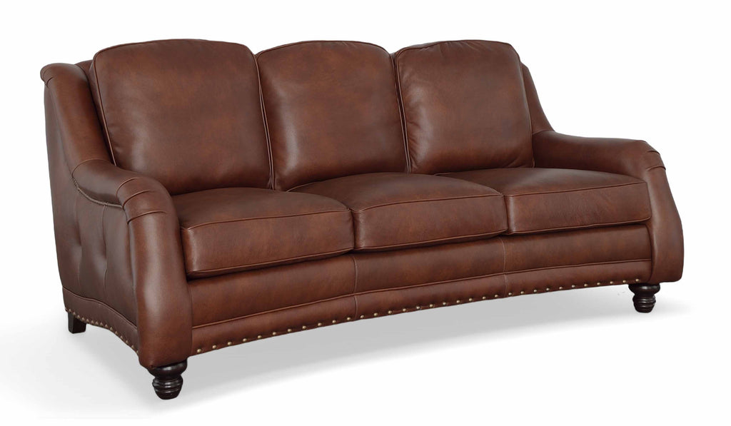 Thurston Leather Loveseat | American Tradition | Wellington's Fine Leather Furniture