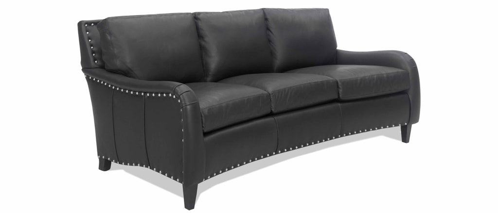 Skip Leather Loveseat | American Tradition | Wellington's Fine Leather Furniture