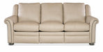 Burke Leather Power Reclining Sofa | American Heritage | Wellington's Fine Leather Furniture