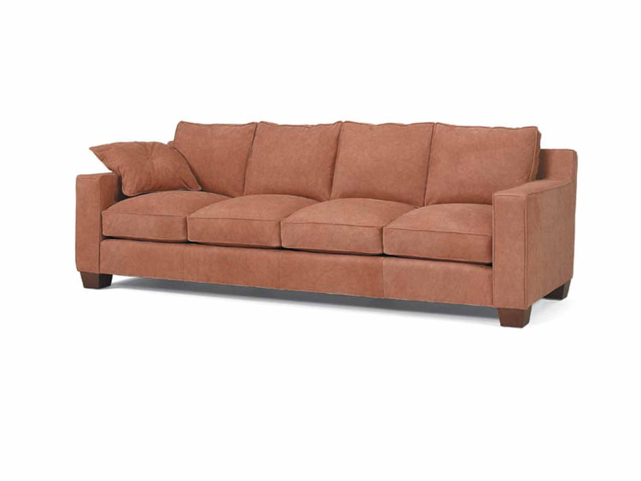 Crawford Leather Four Seat Sofa