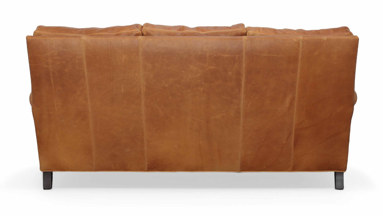 Dana Leather Loveseat | American Tradition | Wellington's Fine Leather Furniture