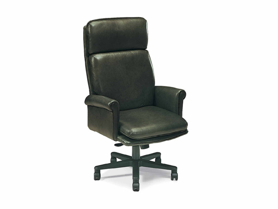 Trent Leather Swivel Tilt Executive Chair | American Luxury | Wellington's Fine Leather Furniture