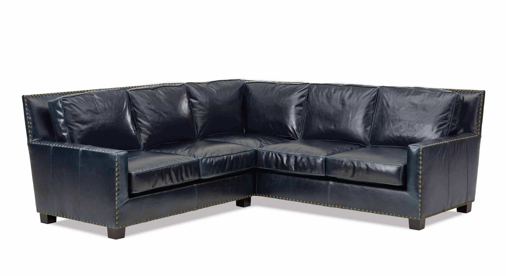 Shelly Leather Sectional | American Luxury | Wellington's Fine Leather Furniture