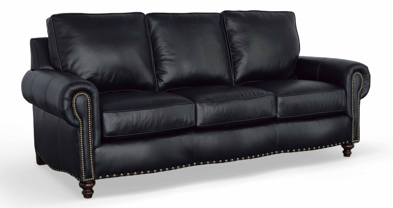 Port Leather Queen Size Sofa Sleeper