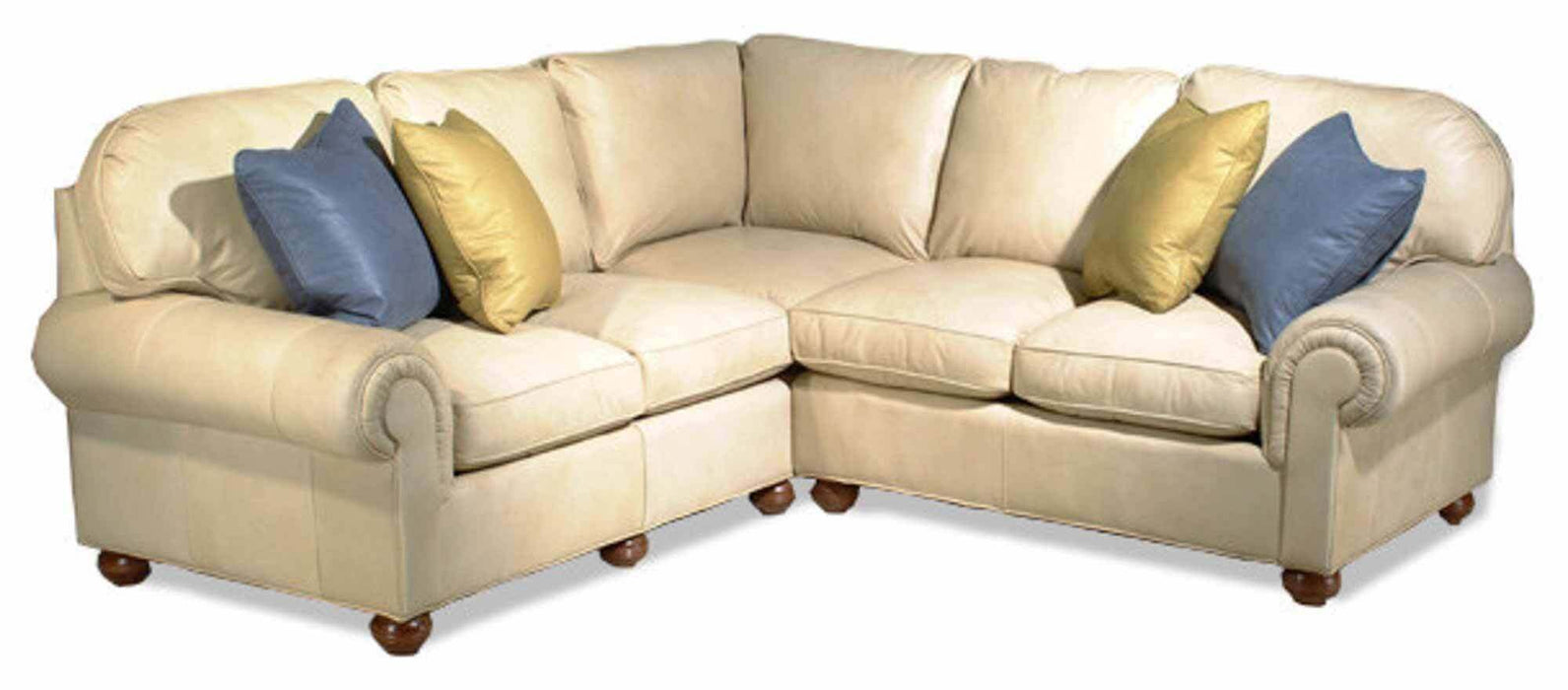 Senneca Leather Sectional