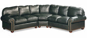 Stratton Leather Sectional | American Heirloom | Wellington's Fine Leather Furniture