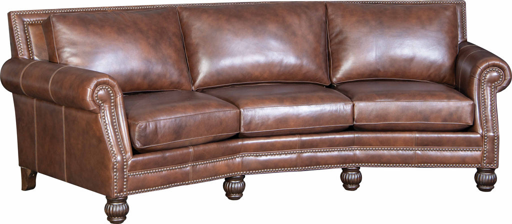 Chex Leather Conversation Sofa